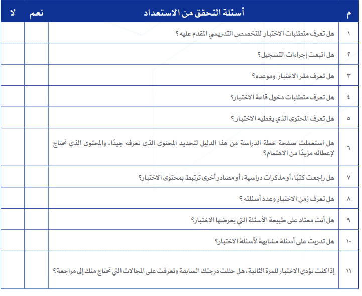 ملزمة وفاء الجهني لاختبار الرخصة المهنية ملزمة وفاء الجهني لاختبار الرخصة المهنية