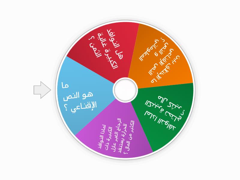 خصائص النص الاقناعى خصائص النص الاقناعى