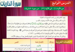 بوربوينت مادة القرآن 2 نظام المقررات