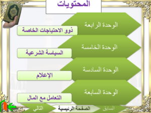 بوربوينت مادة الحديث 2 نظام المقررات