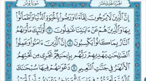 اسئلة اختبارات درس تفسير سورة يونس من الاية 7 الى 10 مادة التفسير1 نظام مقررات 1442 هـ