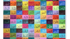 أوراق عمل درس اسماء الله الحسني مادة التوحيد الصف الرابع الابتدائي الفصل الدراسي الثاني 1441
