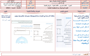 أوراق عمل مادة الرياضيات درس المستقيمات المتعامدة وطريقة رسمها الصف اولى كبيرات الفصل الدراسى الثانى