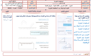 بور بوينت مادة الرياضيات درس المستقيمات المتوازية الصف اولى كبيرات الفصل الدراسى الثانى