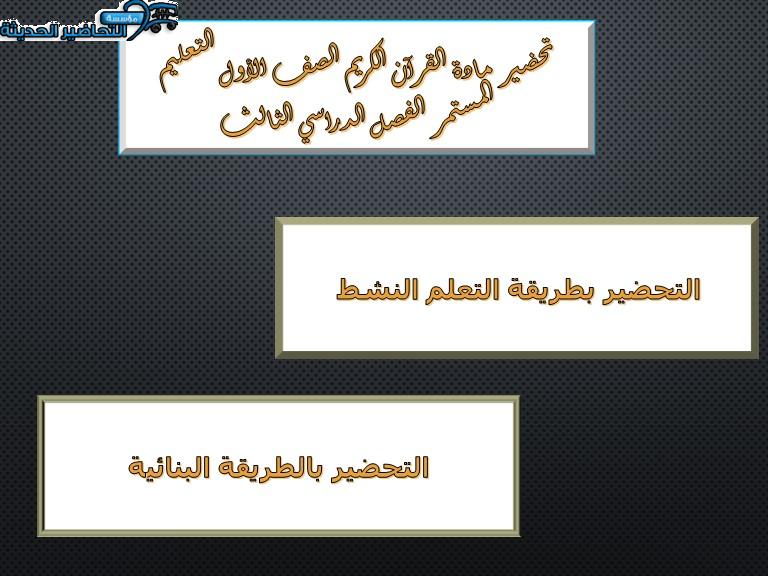 تحضير درس سورة الليل مادة القرآن الكريم الصف الأول التعليم المستمر الفصل الدراسي الثالث