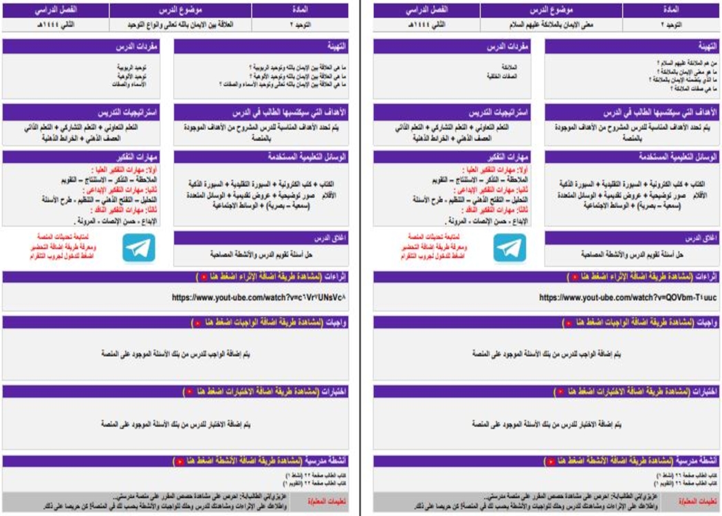اثراءات منصة مدرستي التوحيد 2 مسارات الفصل الثاني اثراءات منصة مدرستي التوحيد 2 مسارات الفصل الثاني