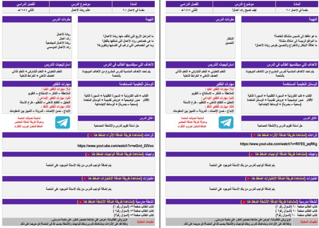 اثراءات منصة مدرستي صناعة القرار في الاعمال 1-2 مسارات الفصل الثاني اثراءات منصة مدرستي صناعة القرار في الاعمال 1-2 مسارات الفصل الثاني