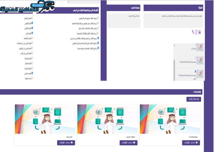 اغلاق الدرس تربية فنية الصف الثالث الابتدائي التربية الفكرية منصة مدرستي