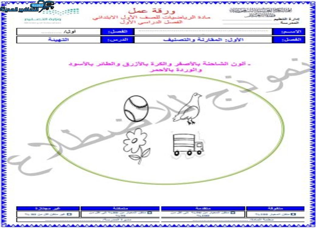 اغلاق الدرس منصة مدرستي رياضيات الصف الأول الابتدائي الفصل الثاني