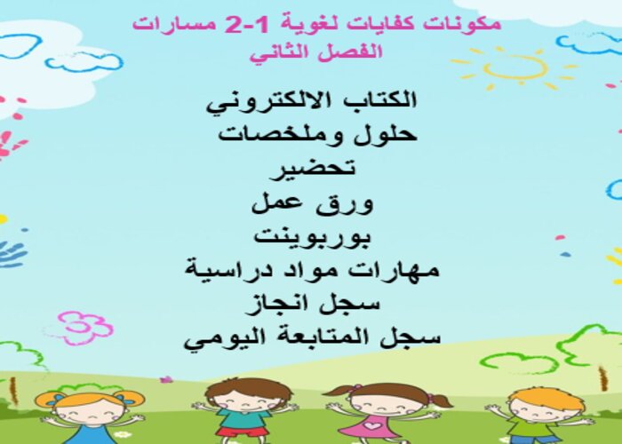 اغلاق الدرس منصة مدرستي كفايات لغوية 1-2 مسارات الفصل الثاني اغلاق الدرس منصة مدرستي كفايات لغوية 1-2 مسارات الفصل الثاني