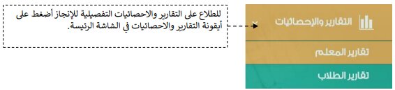 التقارير و الاحصائيات ( منصة مدرستى ) التقارير و الاحصائيات ( منصة مدرستى )
