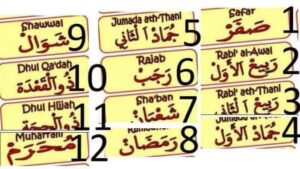تخطيط الرقم وحدة شهور السنة رياض اطفال