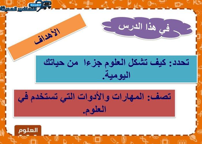 باوربوينت-درس-أسلوب-العلم-العلوم-للصف-الثالث-المتوسط-النصف-الأول