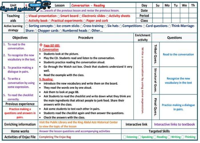 بوربوينت درس Unit 6 Lesson 7 مادة Mega Goal 1 مقررات 