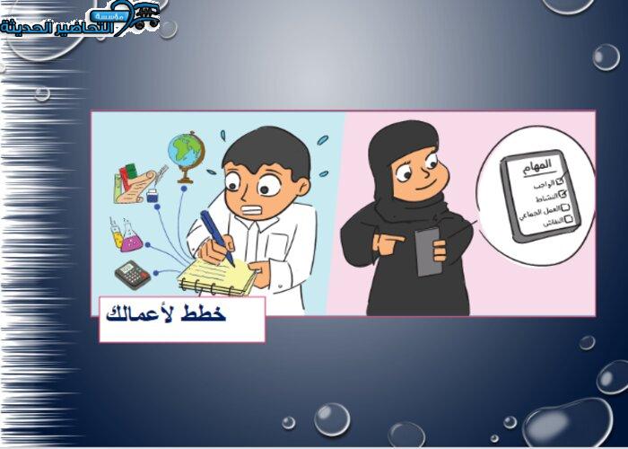 بوربوينت درس مفهوم التخطيط وأهدافه