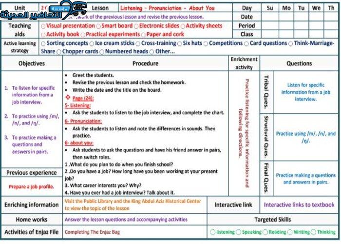 بوربوينت درس Unit 2 Lesson 5 مادة Mega Goal 1 مقررات