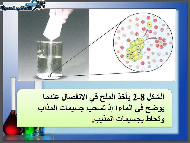 بوربوينت كيمياء 4 مقررات الفصل الأول مدرستي