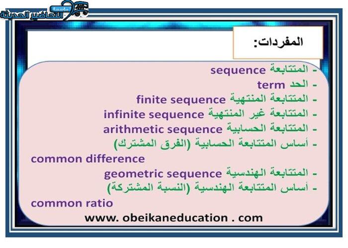 كتاب الطالب لمادة الرياضيات 4 مقررات