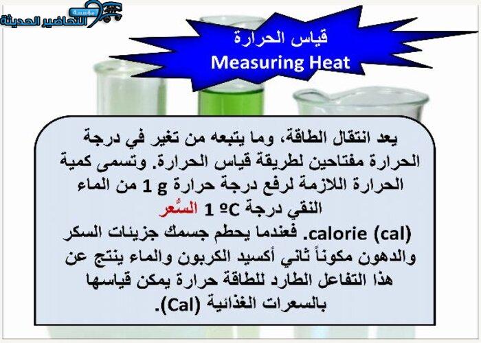نموذج من عروض بوربوينت مادة الكيمياء 3 مقررات