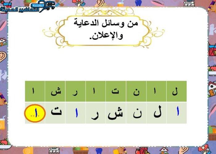 بوربوينت مهارات حياتية ثالث متوسط الفصل الأول مدرستي