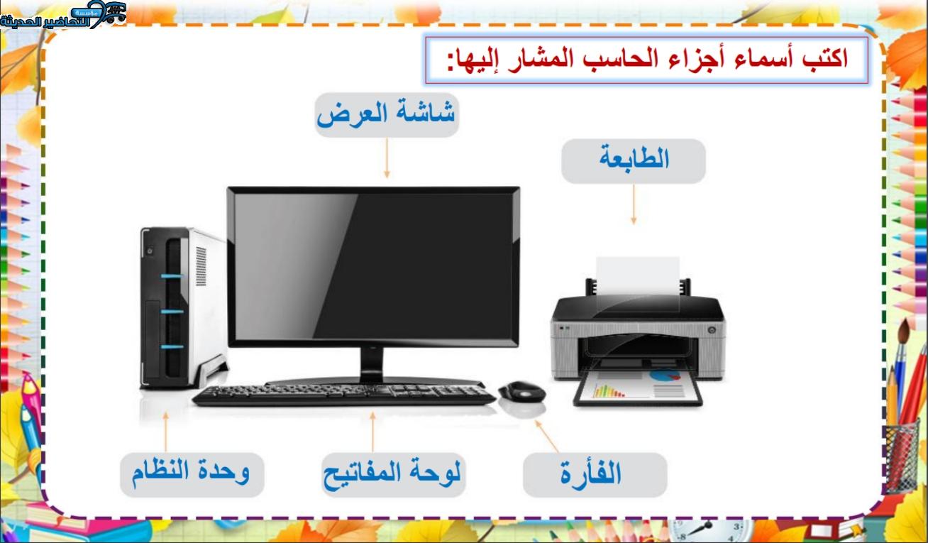 بوربوينت مهارات رقمية تربية فكرية الصف السادس الابتدائي الفصل الأول مدرستي
