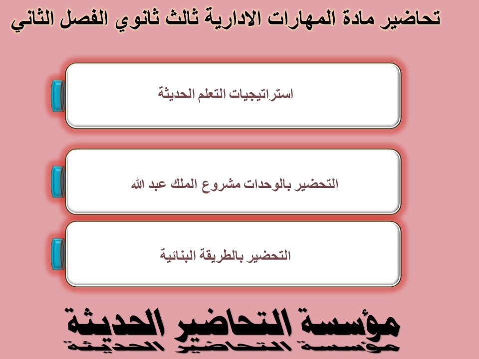 سجل انجاز مادة المهارات الادارية ثالث ثانوي الفصل الثاني