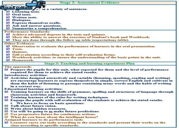 تحضير درس Unit 3 Lesson 5 مادة Mega Goal 1 مقررات