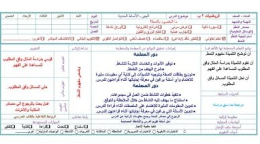 تحضير درس التقريب إلى أقرب عشرة وإلى أقرب مئة بطريقة فواز الحربي مادة الرياضيات الصف الثالث الابتدائي