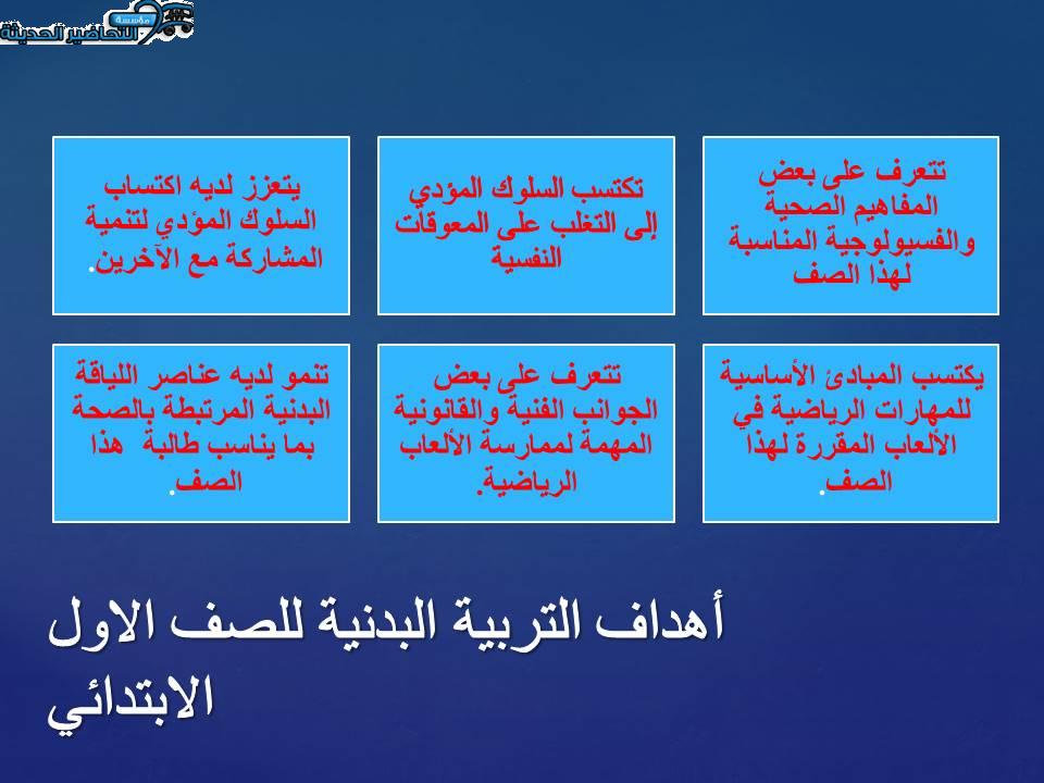 تحضير درس تمرينات لتنمية عنصر المرونة التربية البدنية الصف الأول الابتدائي