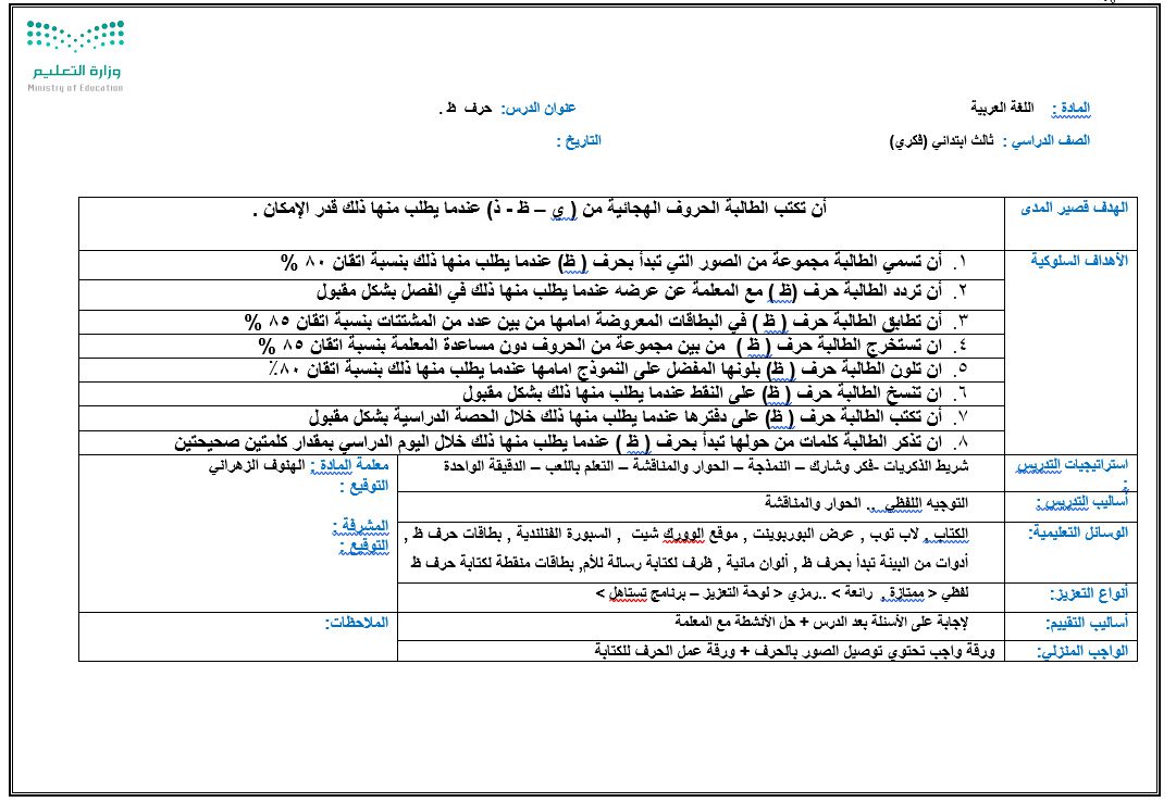 تحضير درس حرف ظ لغتى صف ثالث ابتدائي تربية فكرية تحضير درس حرف ظ لغتى صف ثالث ابتدائي