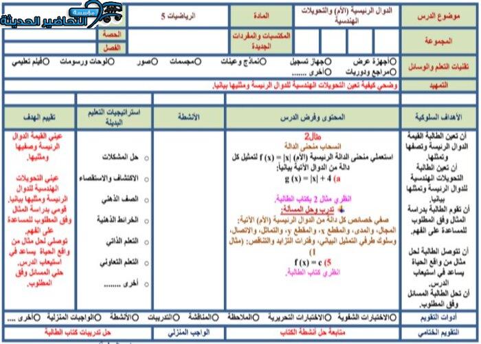 بوربوينت رياضيات 5 ثالث ثانوي