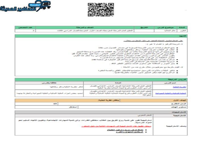 تحضير عين درس العلم وعملياته مادة العلوم الصف الأول متوسط الفصل الدراسى الأول تحضير عين مادة العلوم الصف الأول متوسط .