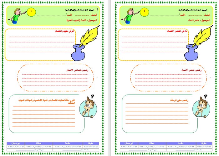 تحضير مادة المهارات الادارية ثالث ثانوي الفصل الثاني تحضير مادة المهارات الادارية ثالث ثانوي الفصل الثاني