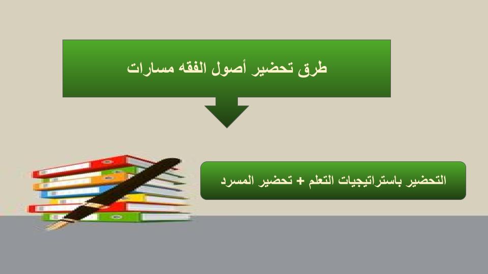 تحضير منصة مدرستي أصول الفقه مسارات تحضير منصة مدرستي أصول الفقه مسارات