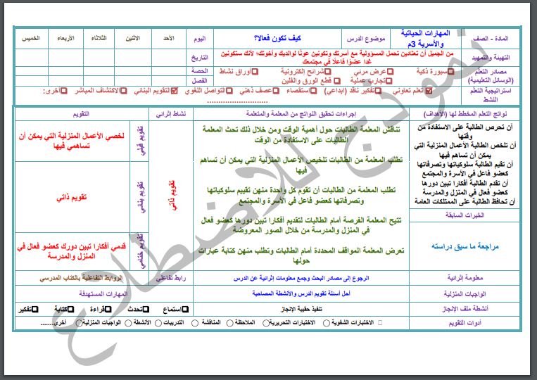مهارات التفكير منصة مدرستي مهارات حياتية ثالث متوسط الفصل الثاني طرق تحضير مهارات حياتية ثالث متوسط الفصل الثاني
