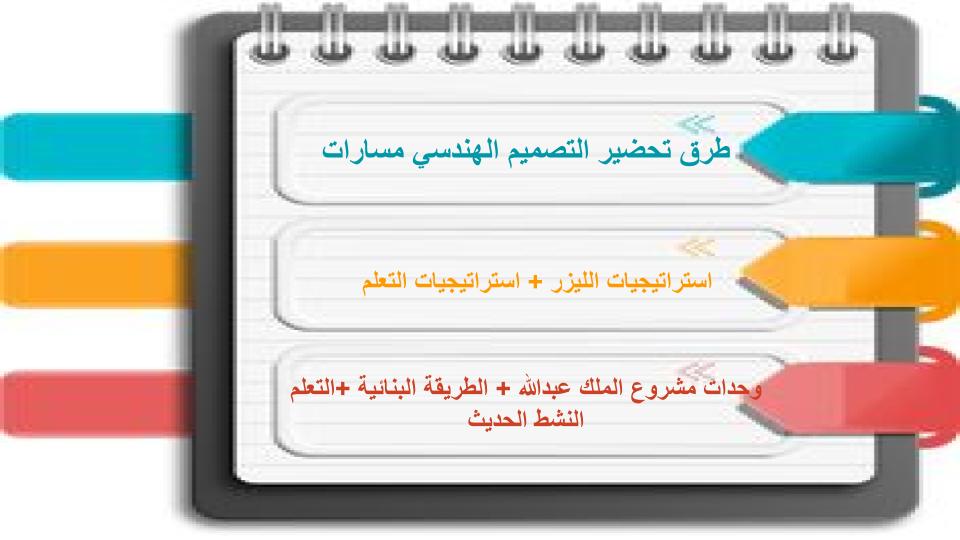 حل أسئلة التصميم الهندسي مسارات