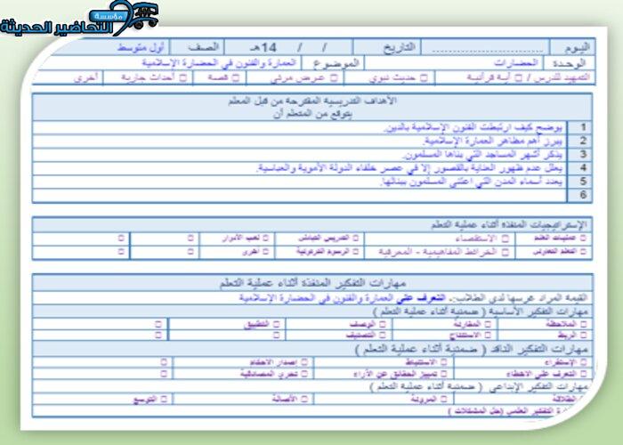 حل أسئلة درس العمارة والفنون في الحضارة الإسلامية اجتماعيات اول متوسط