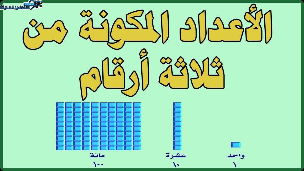 حل أسئلة رياضيات مجتمع بلا أمية التعليم المستمر الفصل الاول