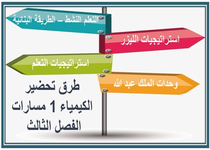 حل كتاب الكيمياء 1 مسارات الفصل الثالث حل كتاب الكيمياء 1 مسارات الفصل الثالث
