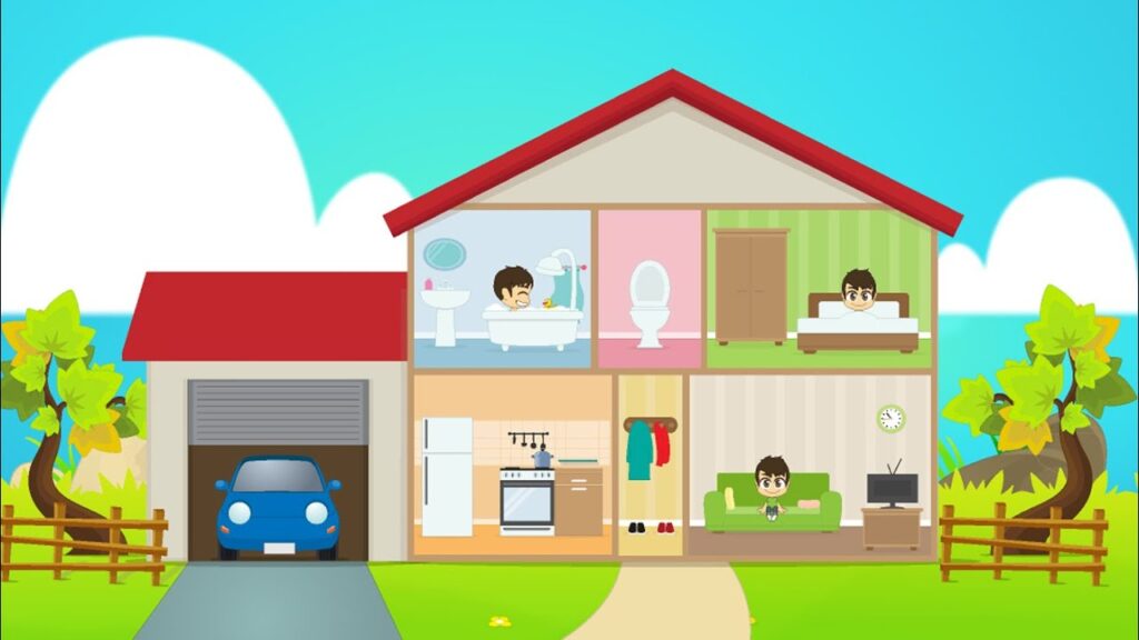 حلقة غرفة الجلوس وحدة المسكن رياض اطفال