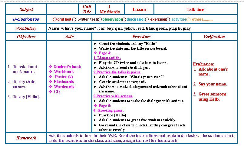 شرح درس Unit 1 My Friends: lessons1 (Talk Time) وي كان رابع ابتدائى النصف الأول