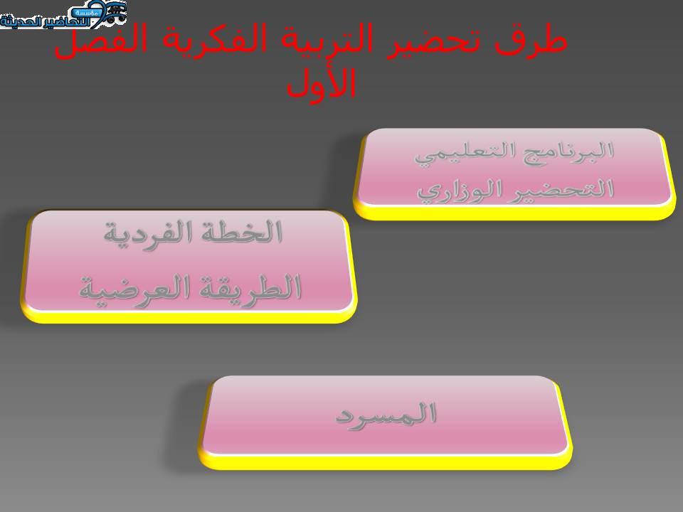 اغلاق الدرس مهارات حياتية وأسرية التربية الفكرية الفصل الأول مدرستي