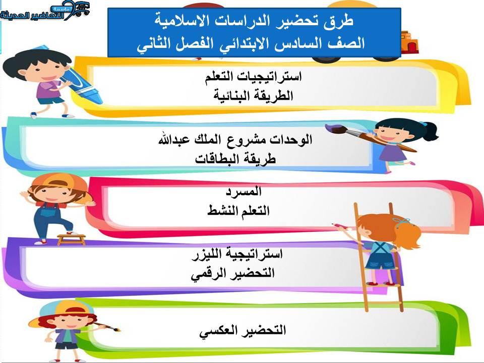 اختبار منصة مدرستي الدراسات الاسلامية الصف السادس الابتدائي الفصل الثاني