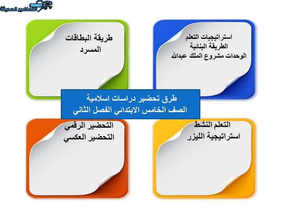 اختبار منصة مدرستي دراسات اسلامية الصف الخامس الابتدائي الفصل الثاني