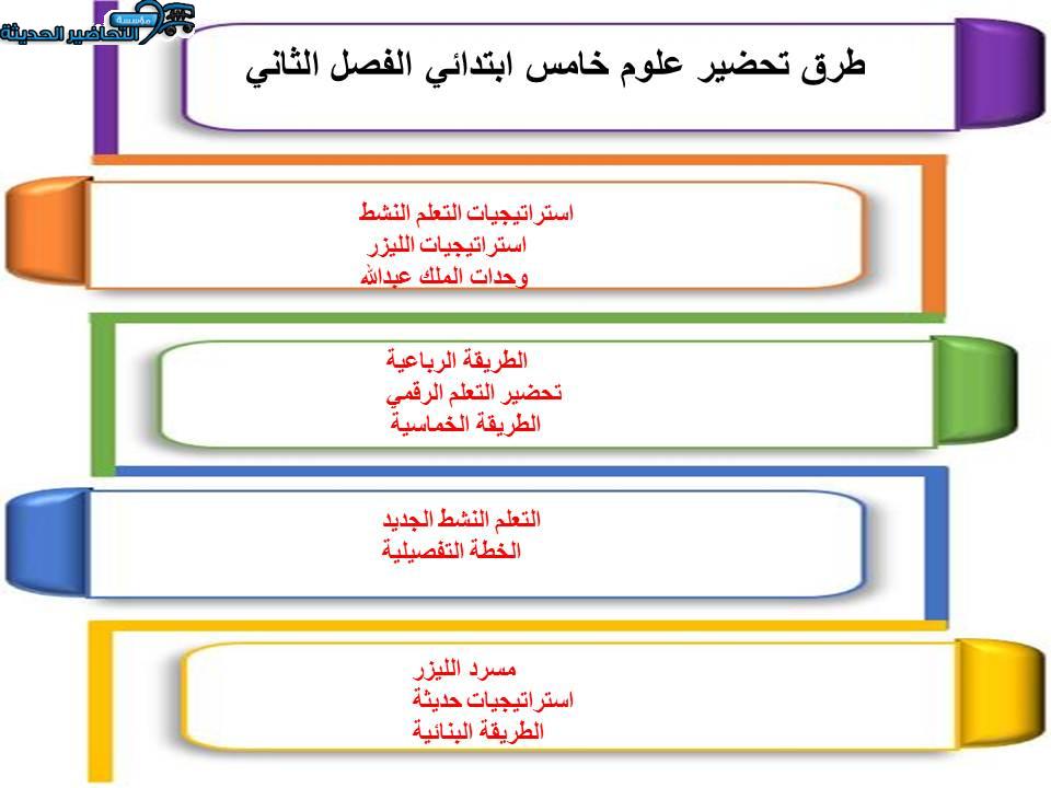 مهارات التفكير منصة مدرستي علوم الصف الخامس الابتدائي الفصل الثاني