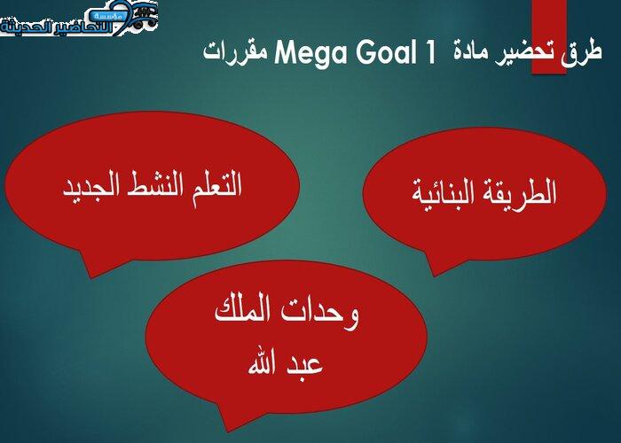 حل اسئلة درس Unit 1 Lesson 11 مادة Mega Goal 1 مقررات