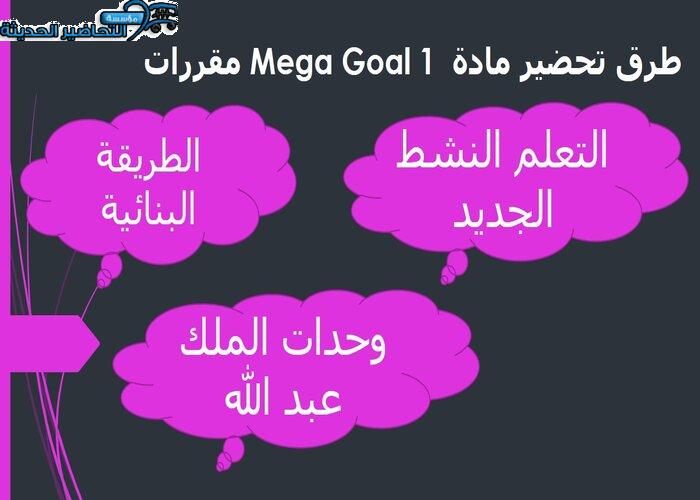 حل اسئلة درس Unit 2 Lesson 9 مادة Mega Goal 1 مقررات 