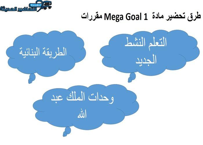 حل اسئلة درس Unit 3 Lesson 5 مادة Mega Goal 1 مقررات 