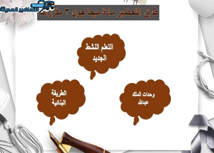 تحضير درس Unit 4 Lesson 1 مادة Mega Goal 1 مقررات