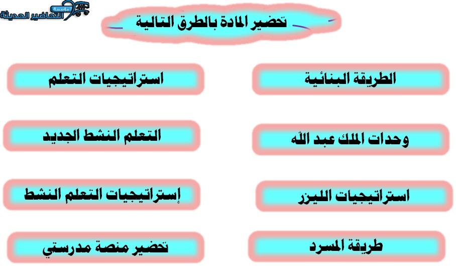 طرق تحضير مادة مبادئ الاقتصاد مسارات الفصل الأول
